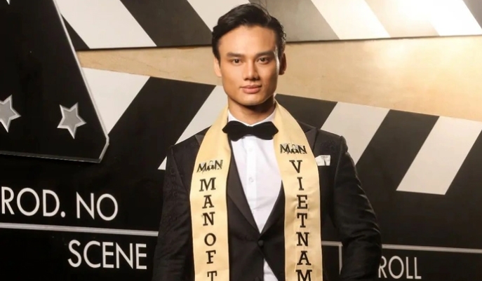Vietnam contestant finishes runner up at Men of the Year 2022